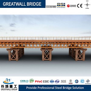 [Hot Item] Prefabricated Deck Bridge for Multispans Trestle Bridge and Easy Installing New Material