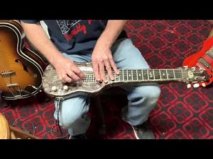 C6 Lap Steel Lesson - How to play Statesboro Blues/Allman Brothers slide guitar intro
