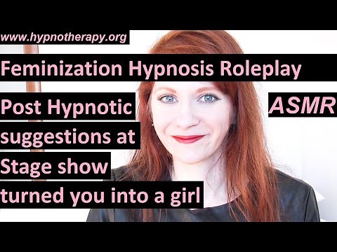 Feminization Hypnosis: Turned into a girl after going to a stage hypnosis show (preview) ASMR