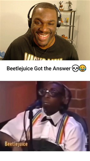 Beetlejuice Got the Answer 💀😂