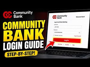 How to login to Community Bank - Complete Guide