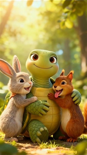 A Intelligent Turtle 🐢 Story #animation #story #cartoon #shorts