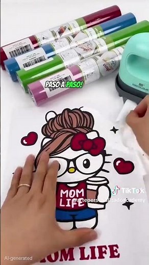 Cómo personalizar una camiseta en casa con vinil textil y plancha ¡Sin complicarte!