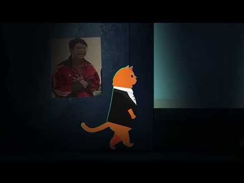 Cat in a Tux (short 2D flash animation)