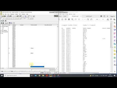 How to write Ladder program using Fanuc Ladder III | Part three | Add comments in ladder diagram