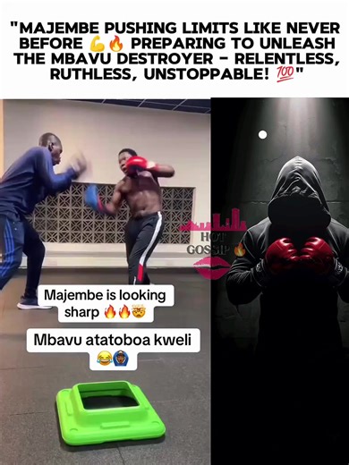 "Majembe going beast mode 💪🔥 Training hard to unleash the Mbavu Dest...