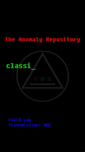 Field Log for Transmission: 002-003-004 This recording contains authorized agent field documentation associated with a previously archived anomaly transmissions. Field logs are considered supplemental records and may include observations not reflected in visual material. All narration has been cleared for external release. Status: Archived Note: Policy RPAN-002 can be located at https://www.theanomalyrepository.org/policies #analoghorror #foundfootage #liminalspace #theanomalyrepository #scifi