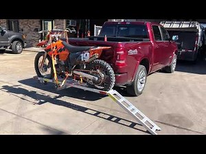 Harbor Freight Motorcycle Carrier Review & Tips - Ktm 125sx