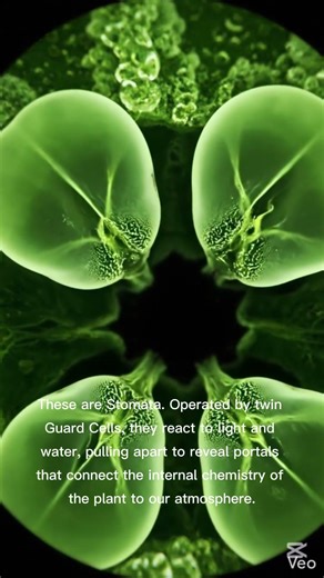 The Microscopic Mouth of Every Plant #Botany #ScienceShorts #PlantBiology