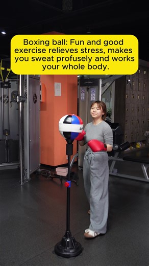 Boxing ball: Fun and good exercise relieves stress, makes you sweat profusely and works your whole body.#boxingball #entertainmentandfitness