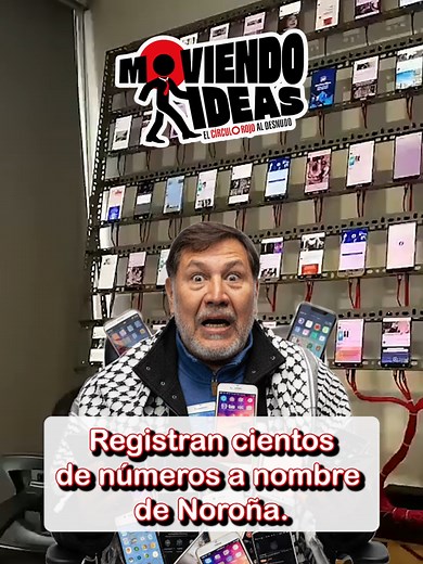 Ciudadanos trollean a la 4T. Tan frágil es el nuevo padrón obligatorio de telefonía en México, que registran miles de líneas a nombre del senador Gerardo Fernández Noroña ¡y funciona! La gente ha compartido datos personales, fotos en alta definición y video con IA, para registrar líneas telefónicas a nombre de Noroña, Sheinbaum, AMLO y demás políticos morenistas. #insolito #noroña #noticias #noticiasmexico #claudiasheinbaum