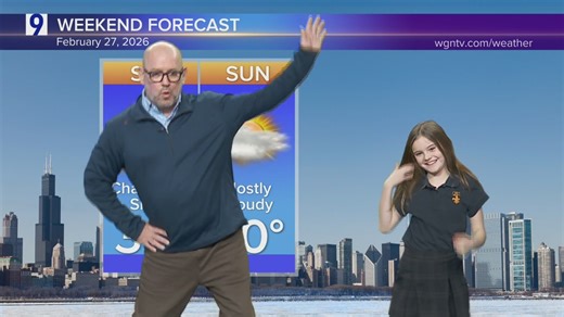 Adorable 4th grader reports Friday’s weather forecast