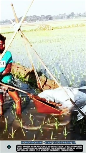 DIY Irrigation Machine – Manual Water Distribution Tool