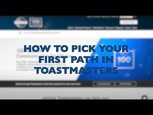 🎤 How to Pick Your First Toastmasters Path - 2025