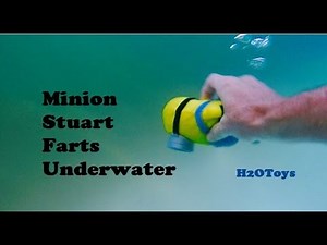 Minions: FARTS - Underwater swim sees FEAR Inside Out Minion