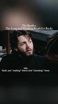 The Beatles | The Long and Winding Road (Get Back) #thebeatles #getback #paulmccartney