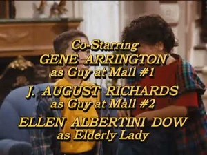 Ending credits for Family Matters: Scenes from the mall.