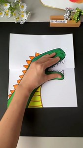 Palm painting Tyrannosaurus Rex is simple and easy to learn, collect it and try it! #PalmArt #TRexPainting #DinosaurCrafts #HandprintArt #KidsDIY #CreativePlay #ArtForKids #FunLearning #MessyPlay #FamilyArtTime | Art, Crafts and Journals