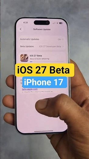 iphone 17 me ios 27 beta update kaise kare | how to get ios 27 beta in iPhone 17