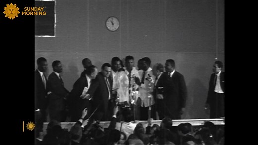 The Norton Museum's exhibit "Strike Fast, Dance Lightly: Artists on Boxing" captures the power and drama of boxing, showcasing over 100 works by artists like George Bellows, Roy Lichtenstein, Keith Haring and photographer Harry Benson. https://cbsn.ws/3WOLX3K | CBS Sunday Morning