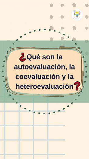 ¿Conoces la autoevaluación, la coevaluación y la heteroevaluación? 🤔¡Te lo explicamos de forma sencilla y rápida! ✅📝#Docentes #Maestras #evaluacion #autoevaluacion #maestros | Docentes al día