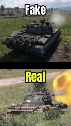 T-55 100MM CANNON - Real Life vs War Thunder #tordalk