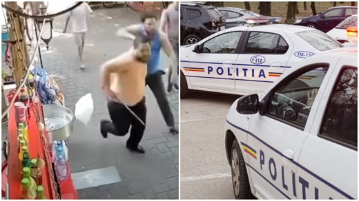 Video. Scene șocante la un ștrand din România: bătaie cu macete și cuțite. Șase persoane reținute