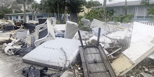 Siesta Key residents get 1st look at damage after Hurricane Milton landfall