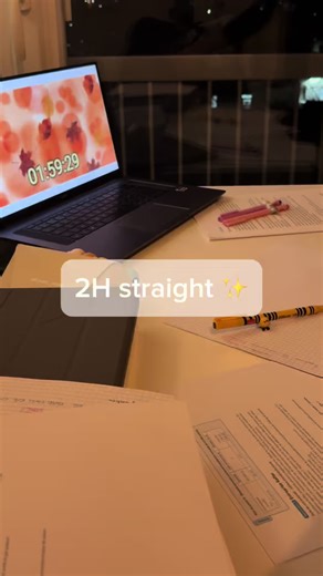 2H session —> DISCIPLINE. #studytok #studytime #study