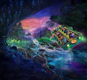 First look: Dollywood’s most ambitious ride will send you rafting, coasting and soaring through the Smokies at night