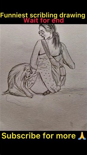 🤣Funniest scribling drawing🔥#feed #feedshorts #viral #memes #youtubeshorts #typ #funnydrawings