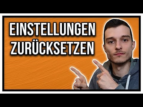 OBS Studio Einstellungen zurücksetzen