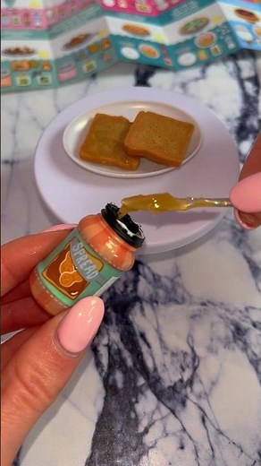 [ASMR] OPENING A *GIANT* MINIVERSE MAKE IT MINI FOOD CAPSULE!🫢✨⁉️ (DINER SERIES!🍽️) #Shorts