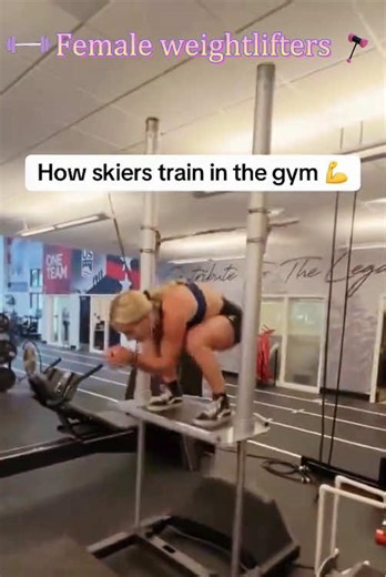 Empowering Female Weightlifters Training Hard
