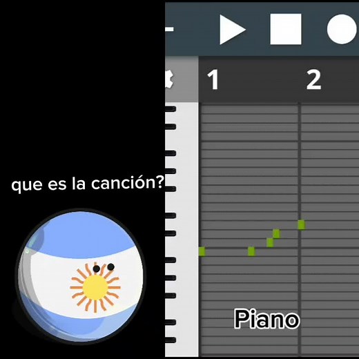 Baldi's Basics Song on Perfect Piano | Countryballs Gameplay