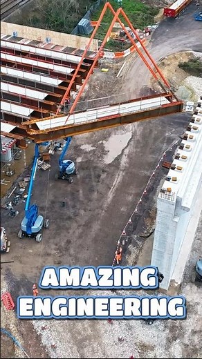 You Won’t Believe This Lift! HUGE Beam Set Over Aylesbury Railway | SEALR Project