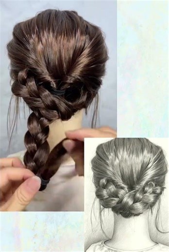 优雅复古盘发教程：掌握复古造型