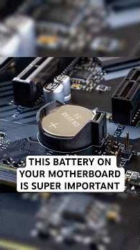 This motherboard battery is essential