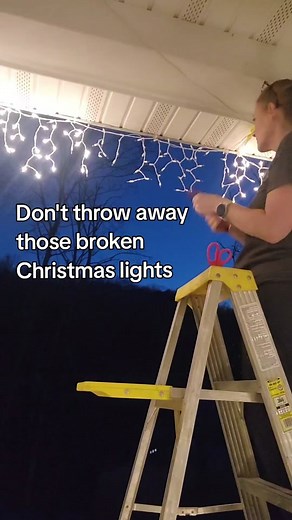 I've had this same Lightkeeper Pro for 17 years and have only had to change the batteries once. This thing has saved me so much money saving my incandescent Christmas lights every year. Simply remove any bulb from the unlit section, insert it into the Lightkeeper Pro, and pull the trigger. #homehacks #Christmas #thedailydiy #christmaslights #christmashacks