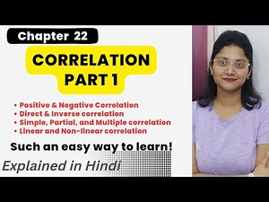 What is CORRELATION | Coefficient of Correlation | Complete introduction to the Types & Methods
