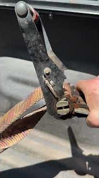 Jobsite Survival Skills Part 1... How To Ratchet Strap
