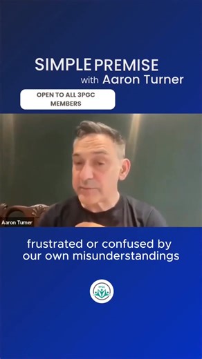 SIMPLE PREMISE This months topic: Politics under the guidance of The Three Principles 🗓️ TODAY, Thursday, February 12 | 2:30 PM EST 🎙️ Live with Aaron Turner and 📍 Open to all 3PGC Members The Principles are a life-changing discovery. They hold potential for radical change. If you are a practitioner, you might have chosen this understanding because you know how valuable it can be for people and how limited, complicated, and distressing life can be without it. But did you know that within thes