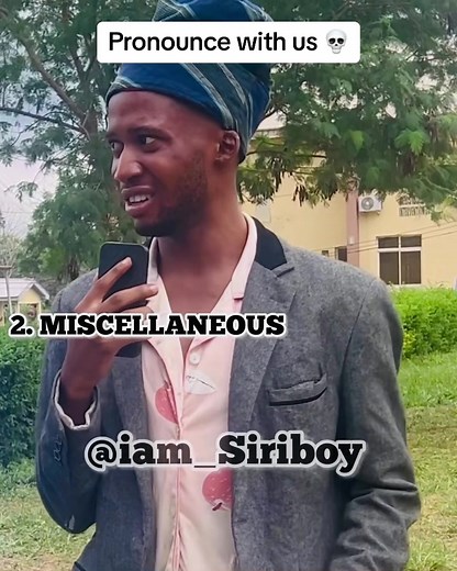 Funny Pronunciation Comedy Sketch