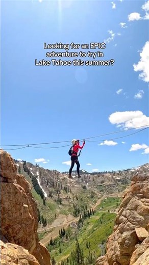 Tahoe Via Ferrata: The Craziest Adventure in Lake Tahoe? ⛰️