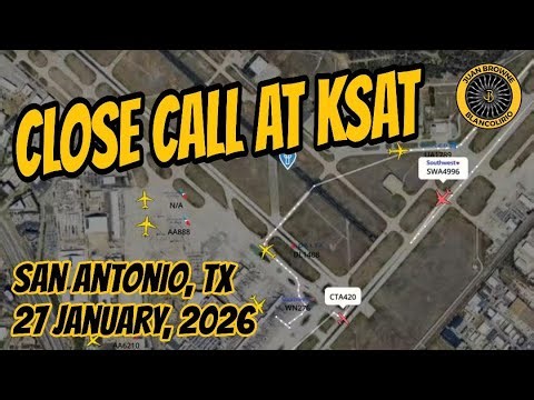 KSAT Runway Incursion 27 Jan 2026