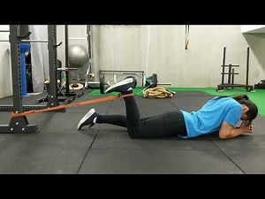 How to do a Banded Isometric Hamstring Curl