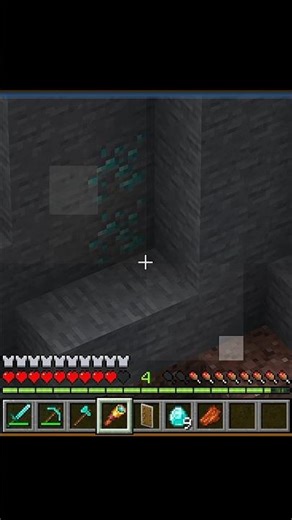 Minecraft diamond mining Lava pul ke andar🤯