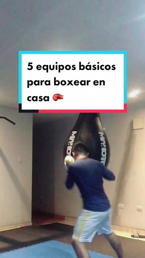 Equipos necesarios para boxeo en casa: Guía completa
