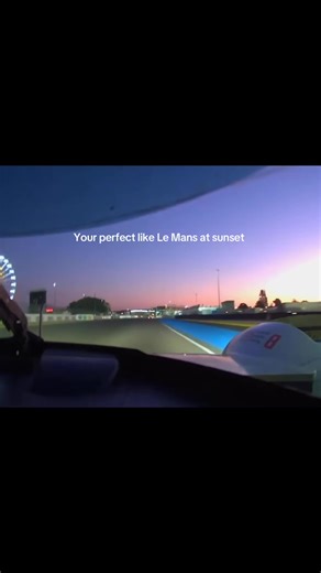 Toyota Le Mans Sunset or Sunrise Perfection