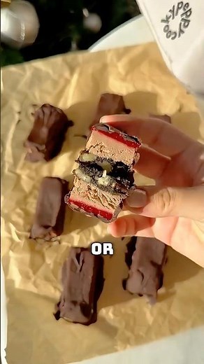 My Secret 4 Layer Frozen Chocolate Raspberry Bars